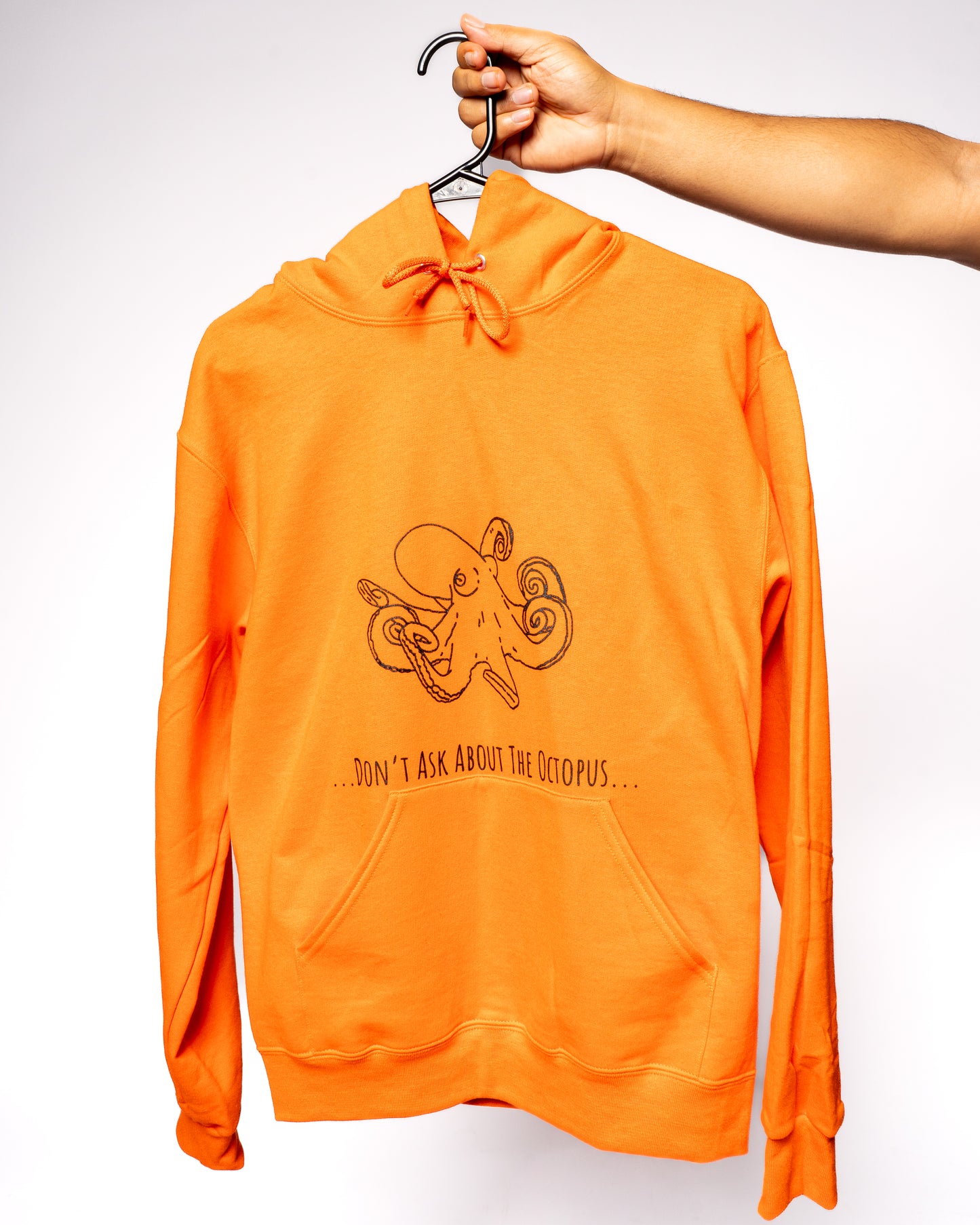 Orange Spooky Tings Hoodie